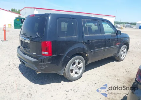 2013 Honda Pilot Ex-L from USA, damaged, VIN 5FNYF4H56DB003274